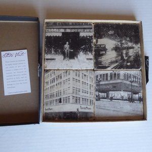 STUDIO VERTU TUMBLEND MARBLE, HANDMADE COASTERS